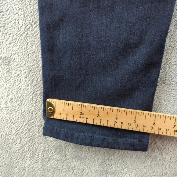 Paige Jeans Mens 34x30 (Fits 32x30) Blue Croft Dark Wash Slim Stretch Denim USA - Picture 10 of 11